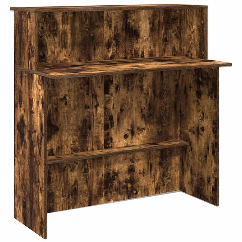 Receptiebalie 200X50X103,5 Cm Bewerkt Hout Kleurig
