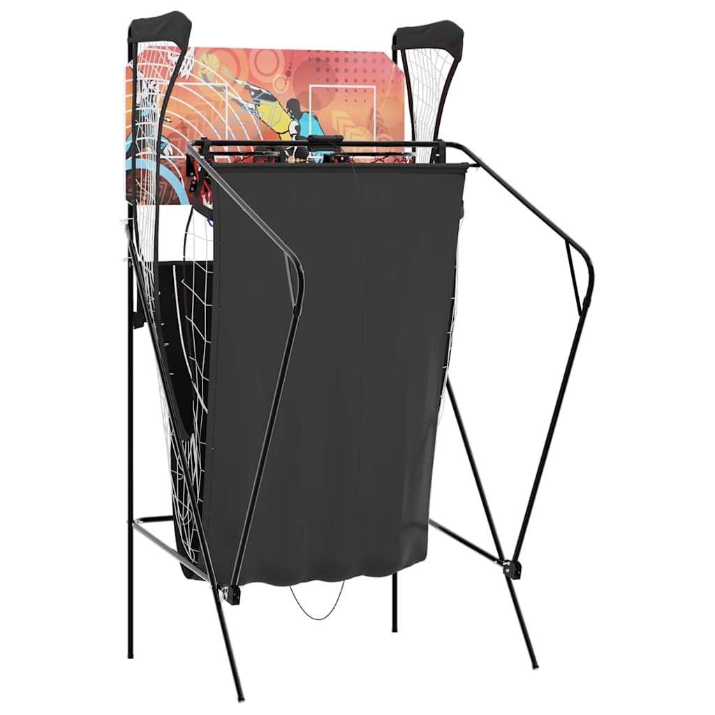 Basketbal Arcade Met 4 Ballen Voor 2 Spelers