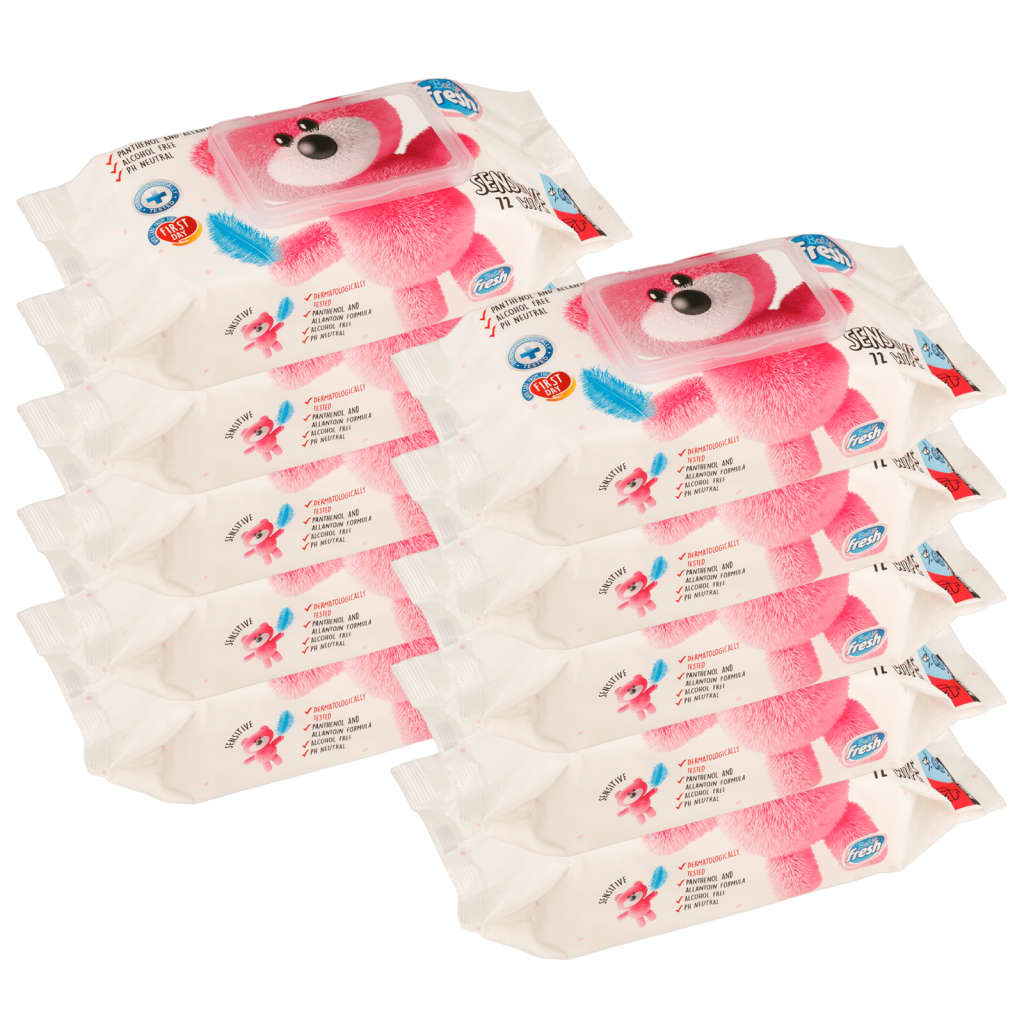 Babydoekjes 10 Pakken 720 Doekjes