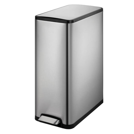 Eko Pedaalemmer Ecoslim 2X20 L Matzilverkleurig