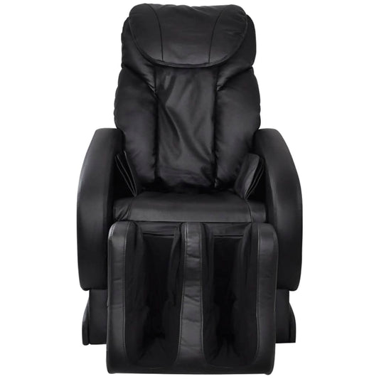 Massagestoel Kunstleer Zwart