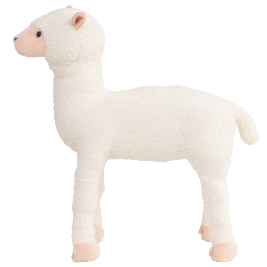 Speelgoedalpaca Staand Xxl Pluche Wit