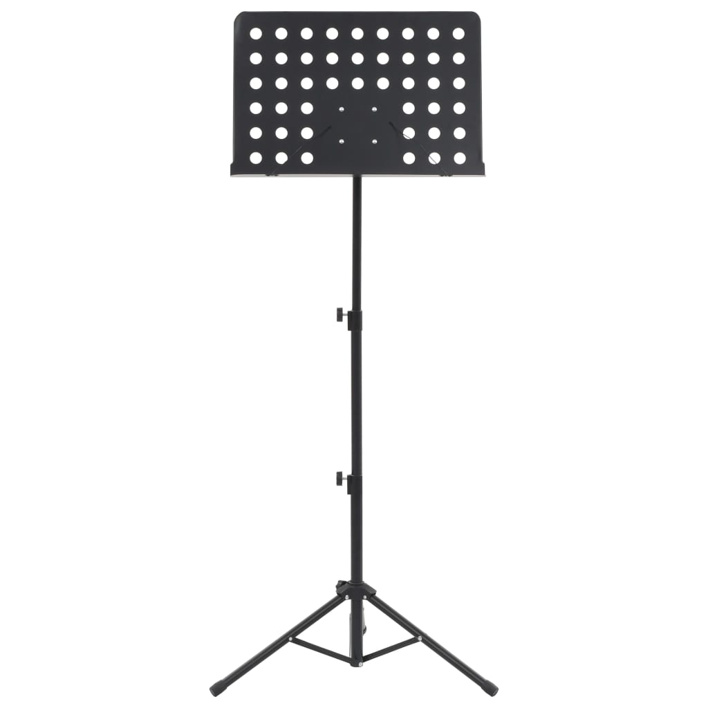 Muziekboekenstandaard Staal Zwart