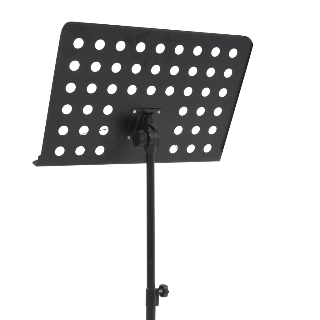 Muziekboekenstandaard Staal Zwart