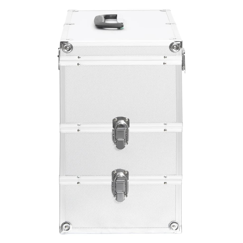 Make-Up Koffer 37X24X40 Cm Aluminium Kleurig