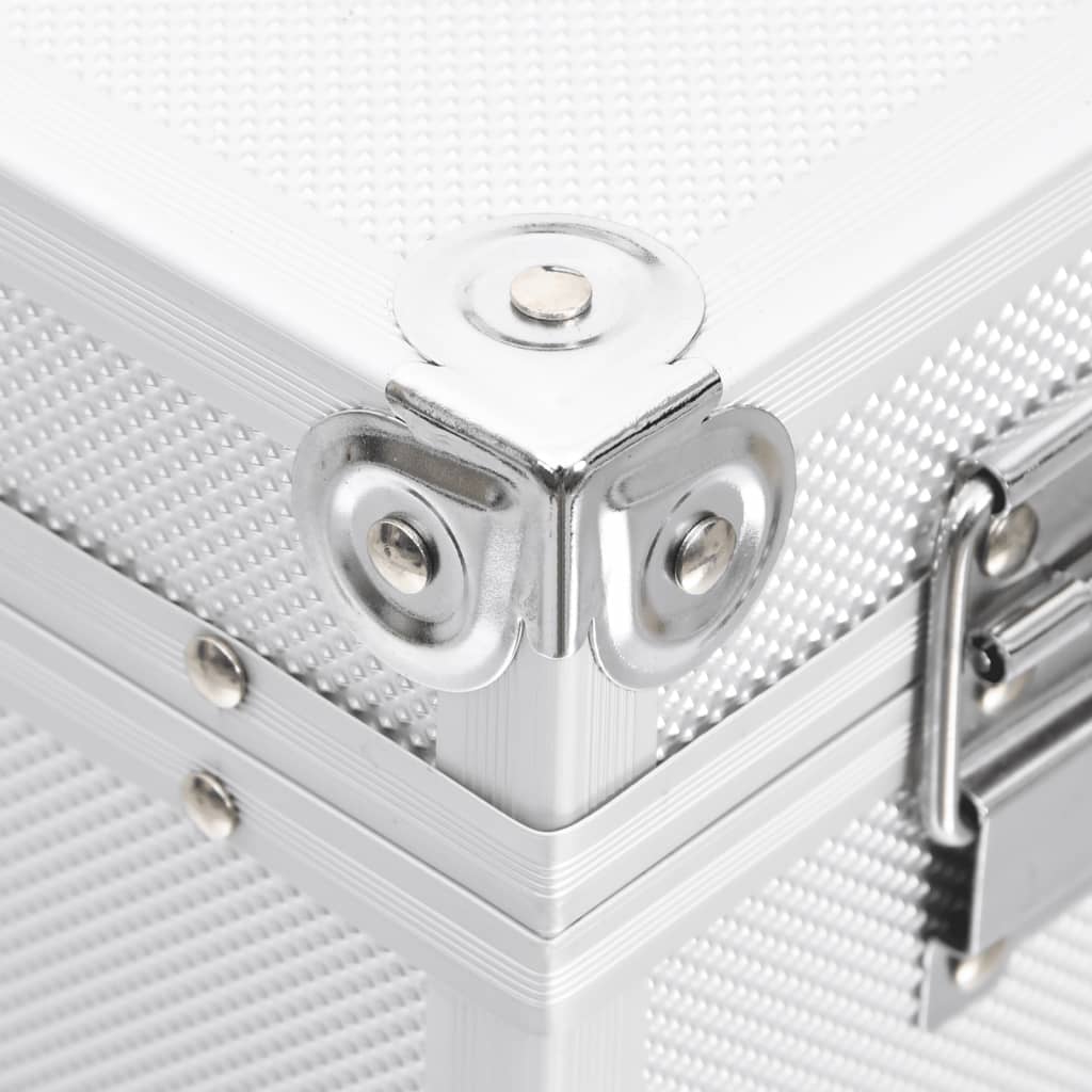 Make-Up Koffer 37X24X40 Cm Aluminium Kleurig