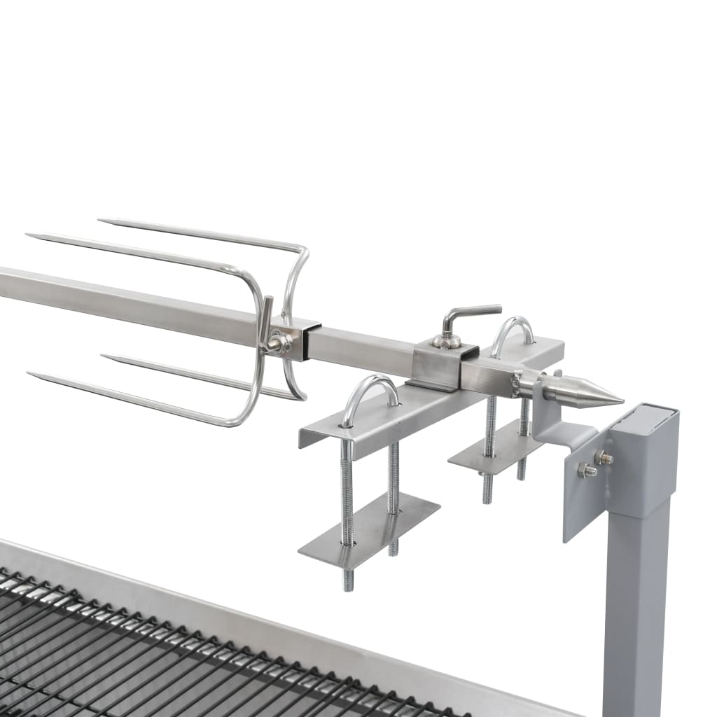 Draaispit Barbecue Met Elektrische Motor