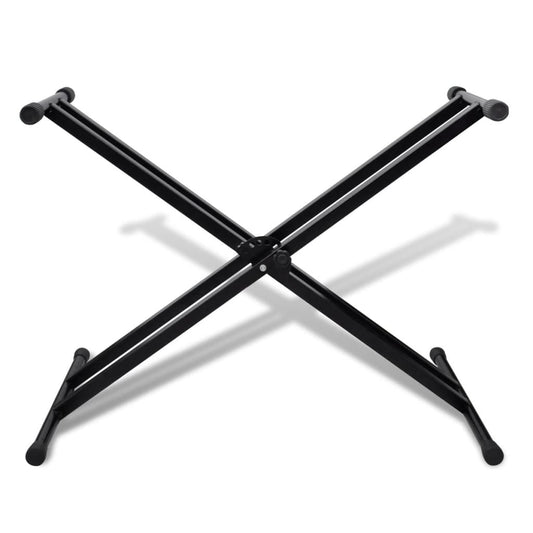 Verstelbare Keyboardstandaard Dubbel X-Frame