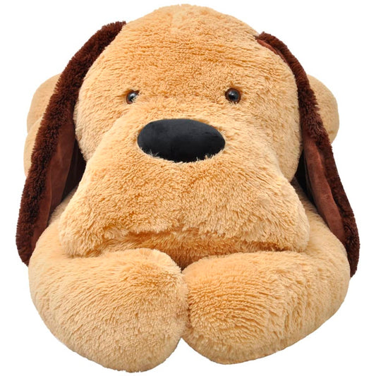 Knuffelbeest Hond Pluche Bruin