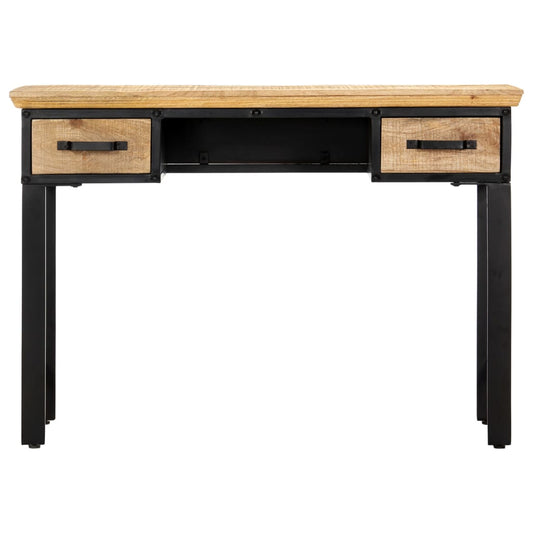 Schrijftafel 110X50X76 Cm Massief Mangohout