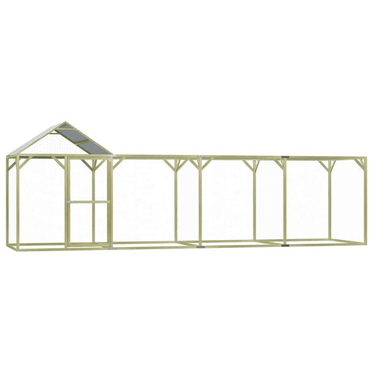 Kippenhok 6X1,5X2 M Staal