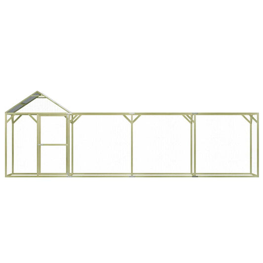 Kippenhok 6X1,5X2 M Staal