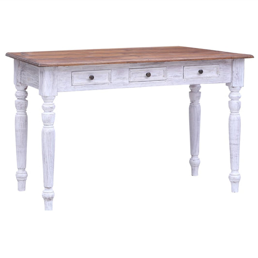 Bureau Met Lades 117X57X75 Cm Massief Mahoniehout