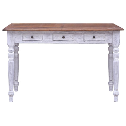 Bureau Met Lades 117X57X75 Cm Massief Mahoniehout