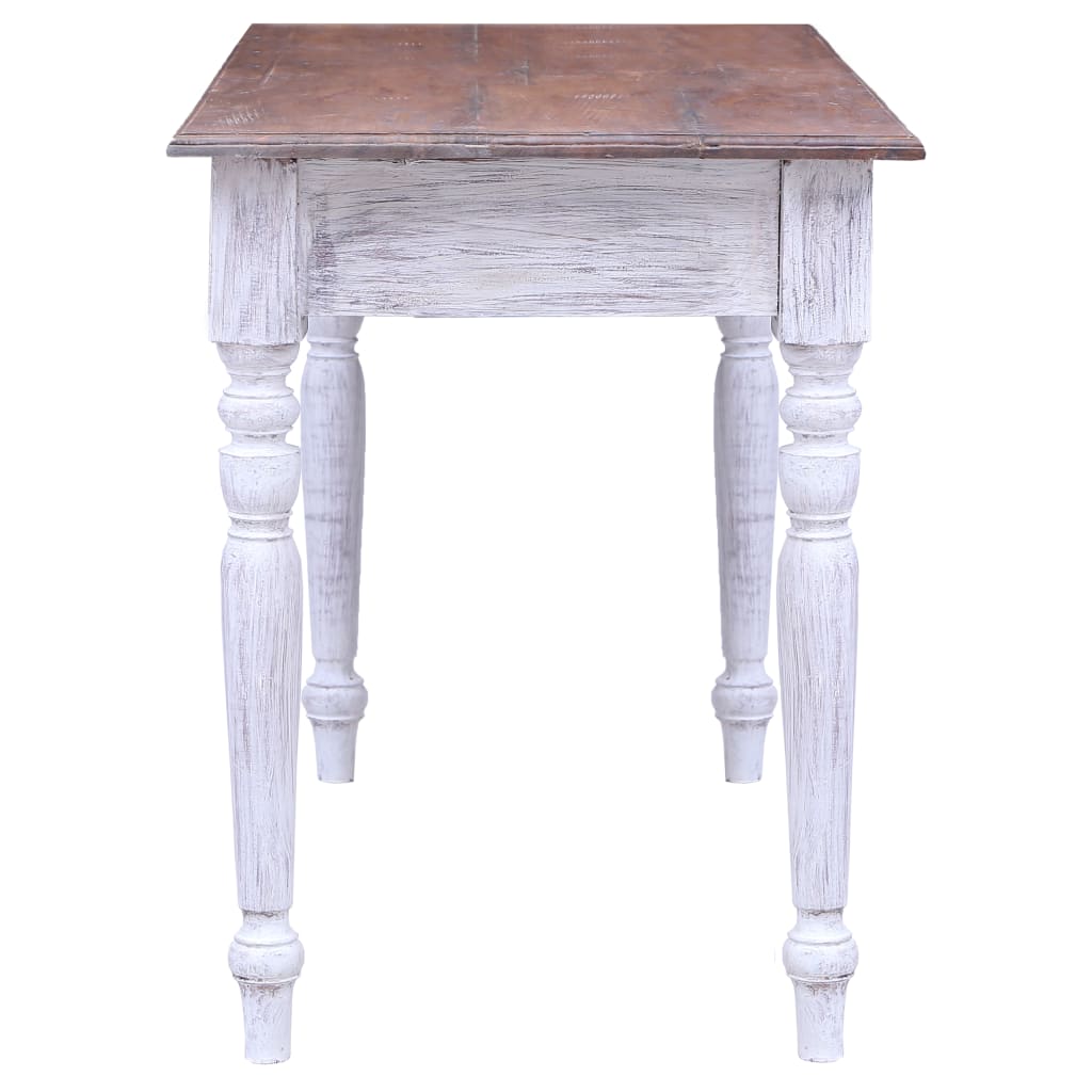 Bureau Met Lades 117X57X75 Cm Massief Mahoniehout