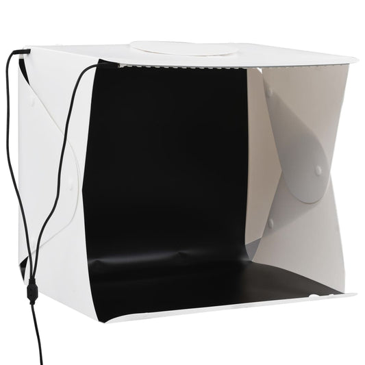 Foto-Opnamebox Met Led Inklapbaar Kunststof Wit