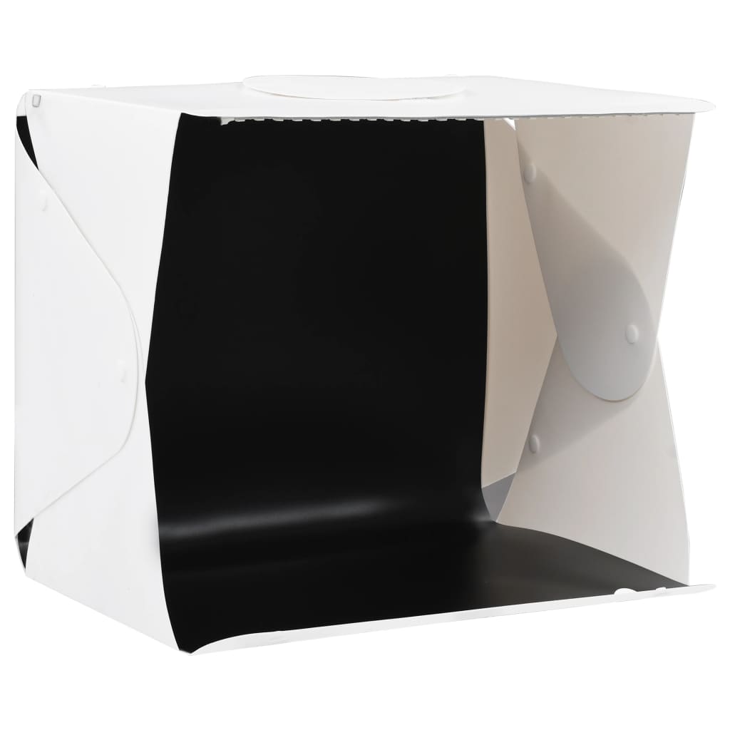 Foto-Opnamebox Met Led Inklapbaar Kunststof Wit
