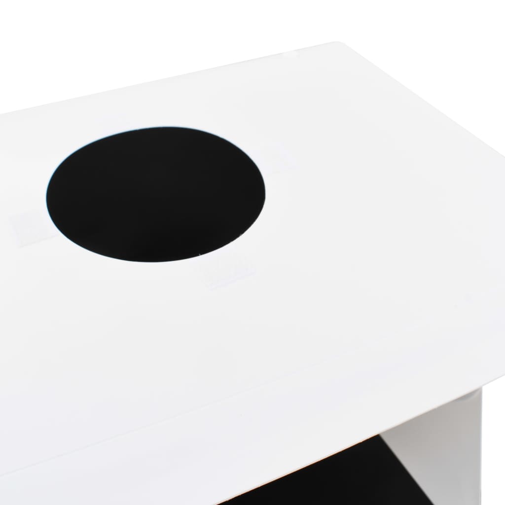 Foto-Opnamebox Met Led Inklapbaar Kunststof Wit