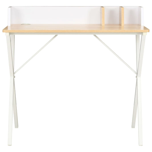 Bureau 80X50X84 Cm En Natuurlijk