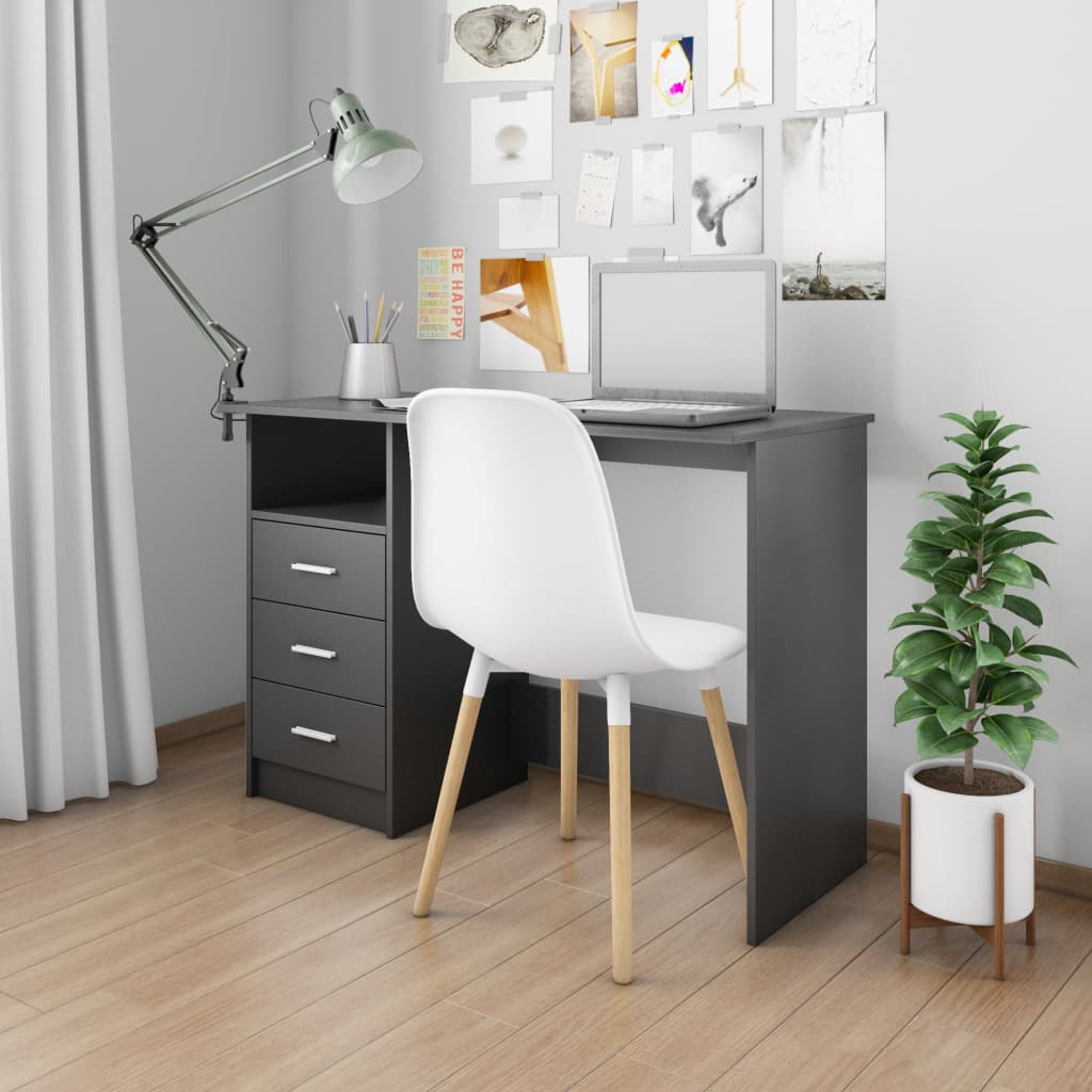 Bureau Met Lades 110X50X76 Cm Spaanplaat