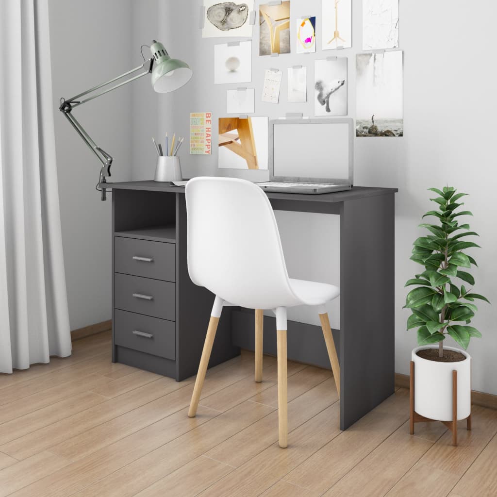 Bureau Met Lades 110X50X76 Cm Spaanplaat