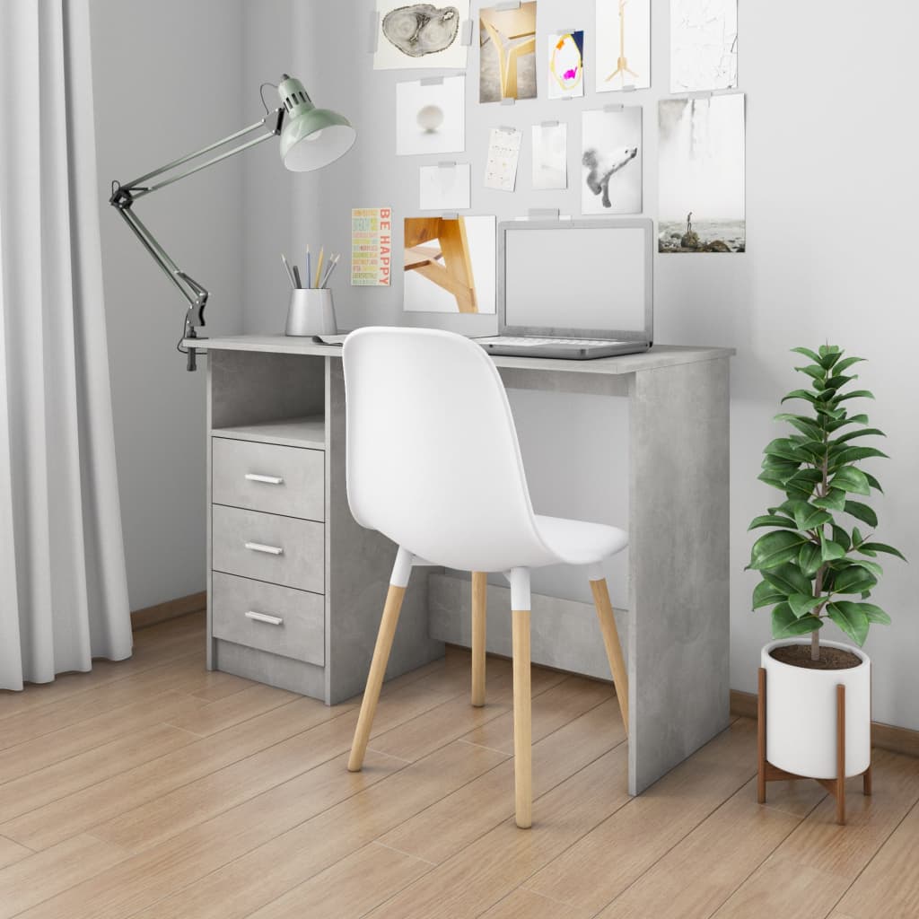 Bureau Met Lades 110X50X76 Cm Spaanplaat
