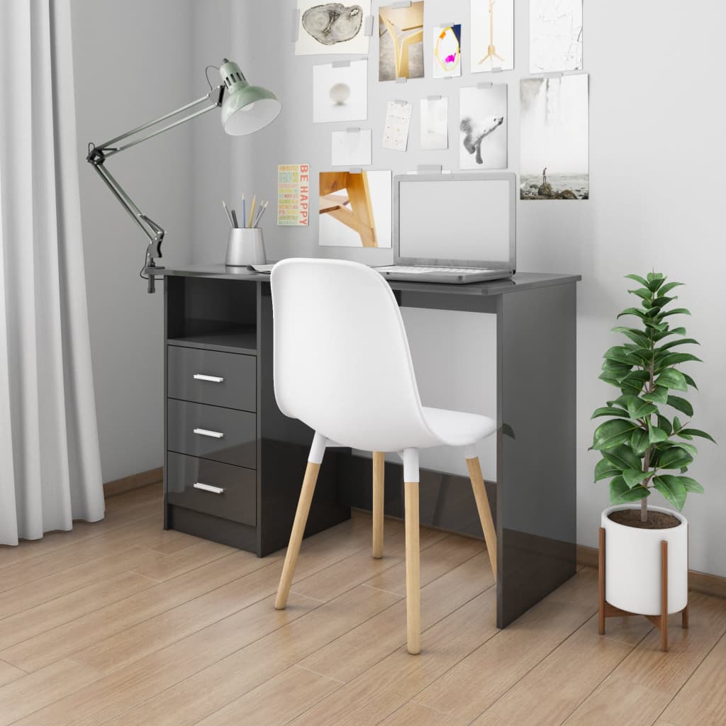 Bureau Met Lades 110X50X76 Cm Spaanplaat