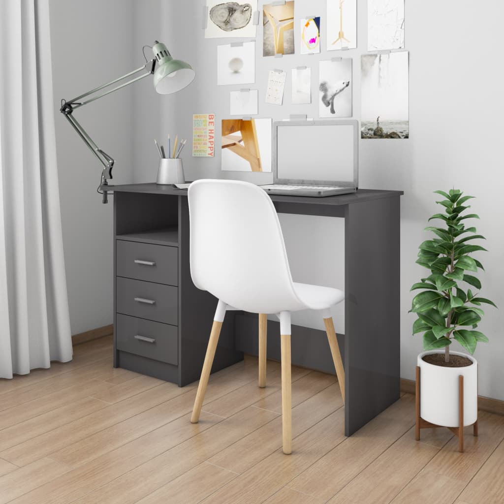 Bureau Met Lades 110X50X76 Cm Spaanplaat