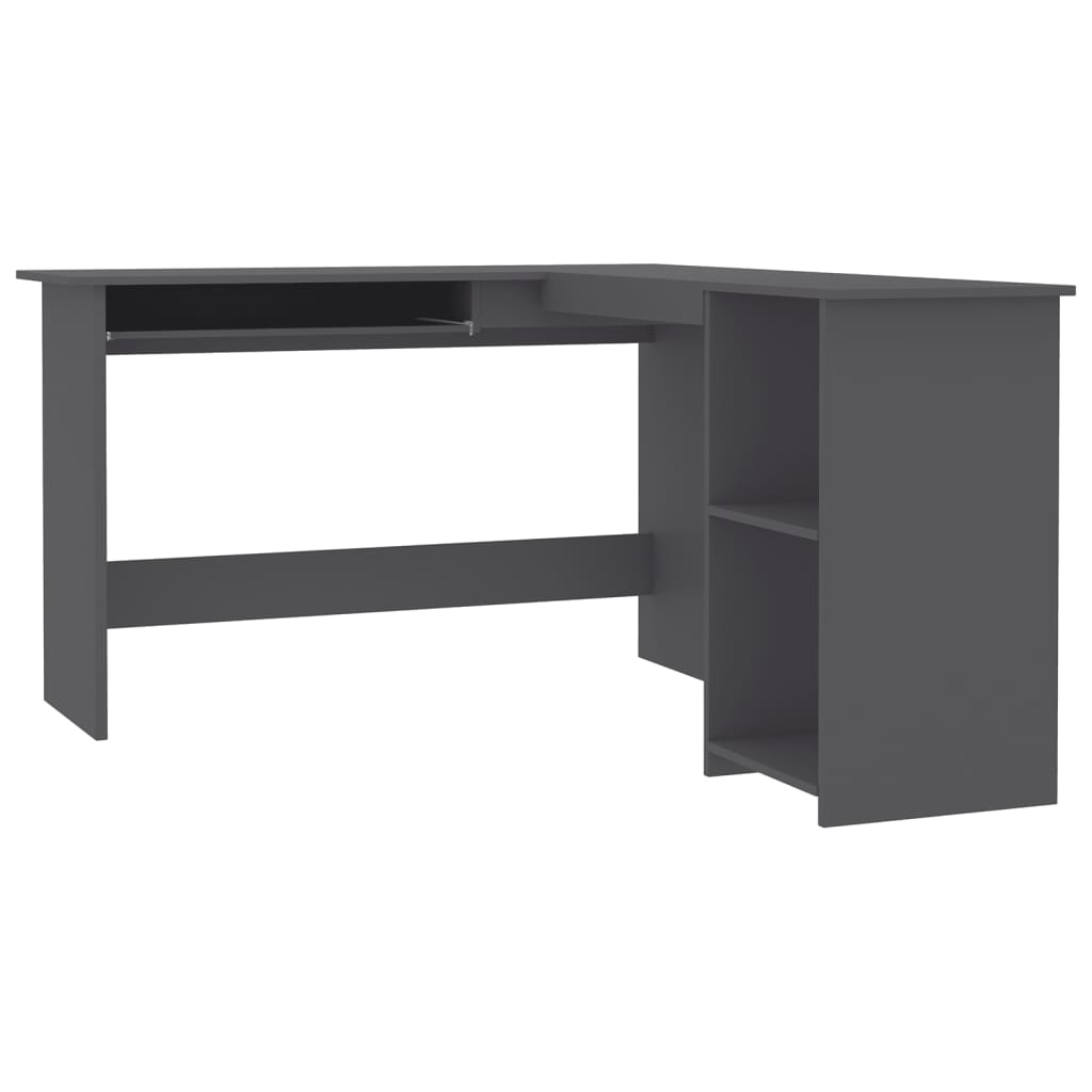 Hoekbureau L-Vormig 120X140X75 Cm Bewerkt Hout