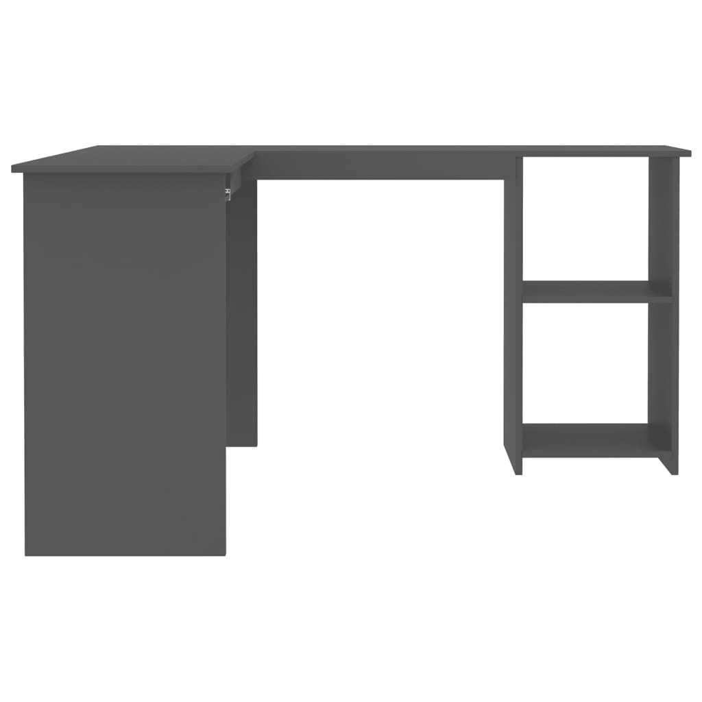 Hoekbureau L-Vormig 120X140X75 Cm Bewerkt Hout