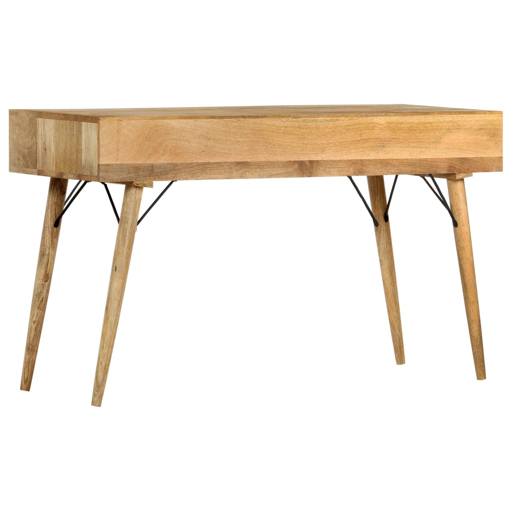 Bureau Met Lades Massief Mangohout
