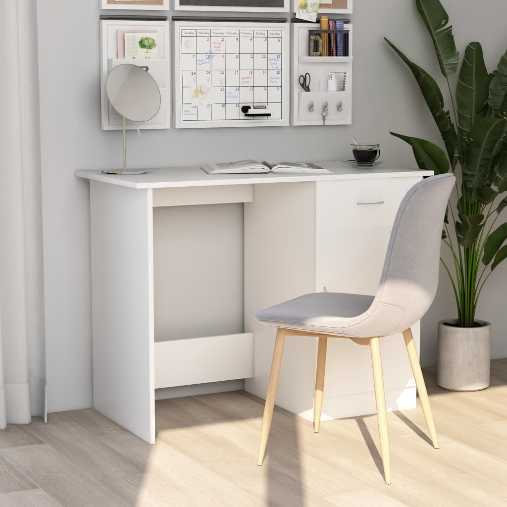 Bureau 100X50X76 Cm Bewerkt Hout