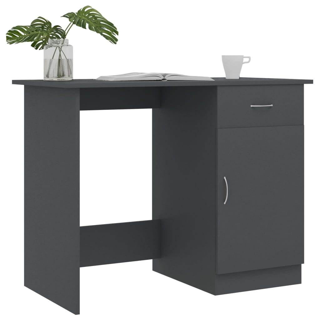 Bureau 100X50X76 Cm Bewerkt Hout