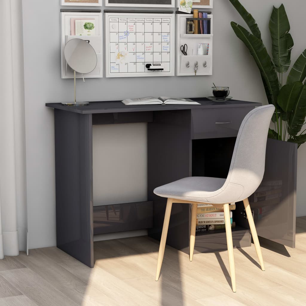 Bureau 100X50X76 Cm Bewerkt Hout
