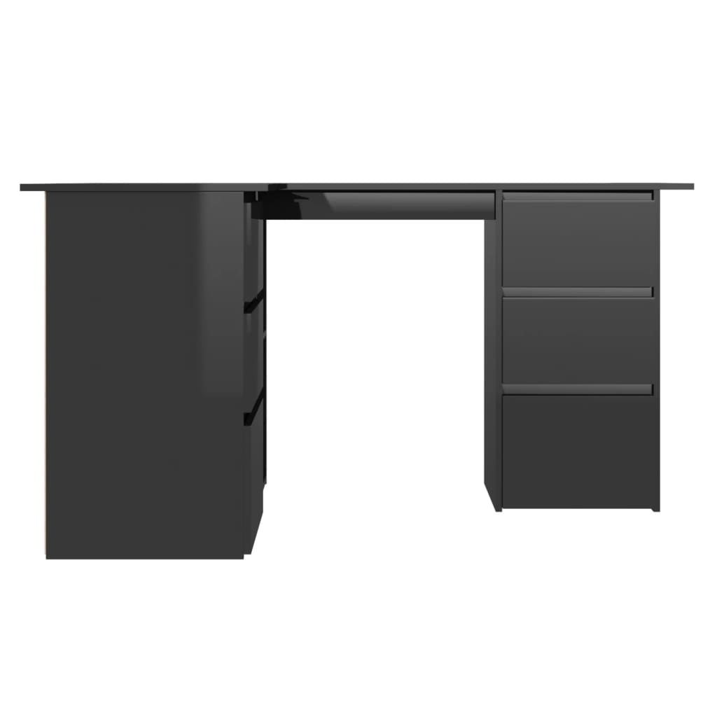 Hoekbureau 145X100X76 Cm Bewerkt Hout