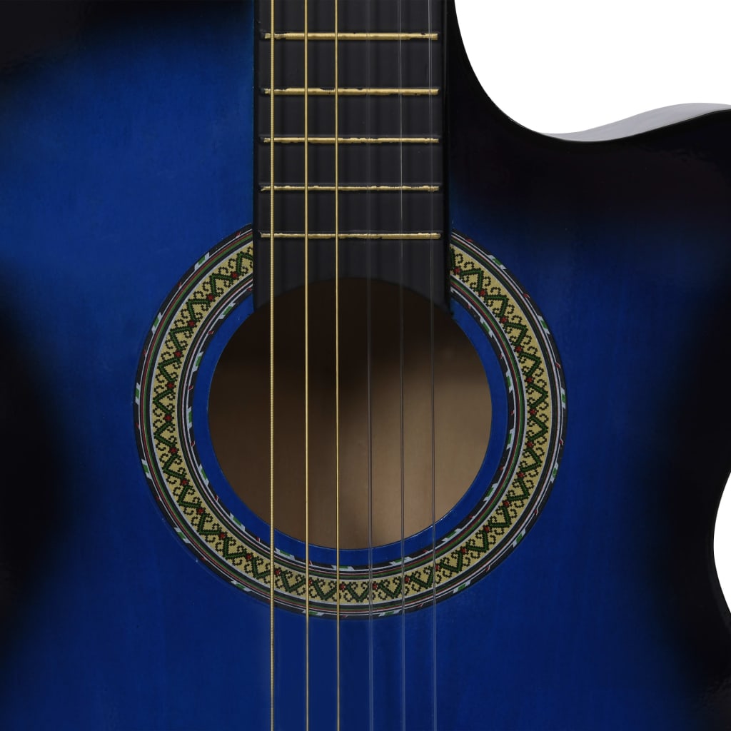 Gitaar Cutaway Met Equalizer 6 Snaren Western Klassiek