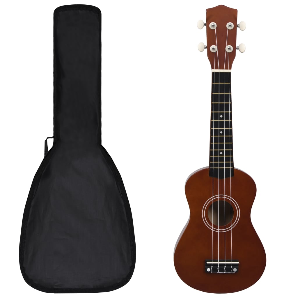 Ukuleleset Met Tas Voor Kinderen Sopraan 23''