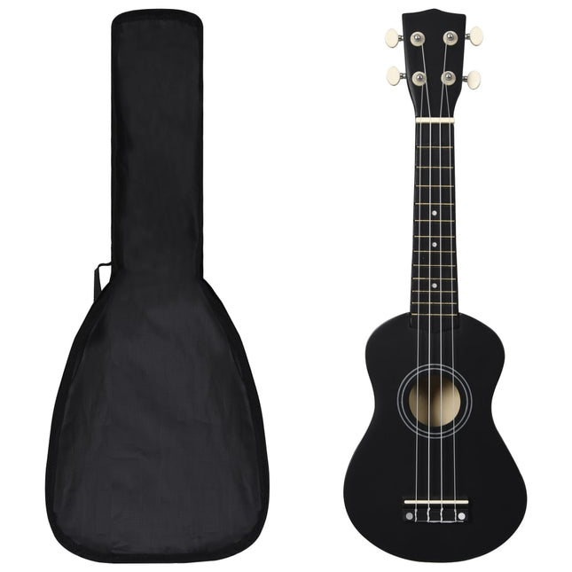Ukuleleset Met Tas Voor Kinderen Sopraan 23''