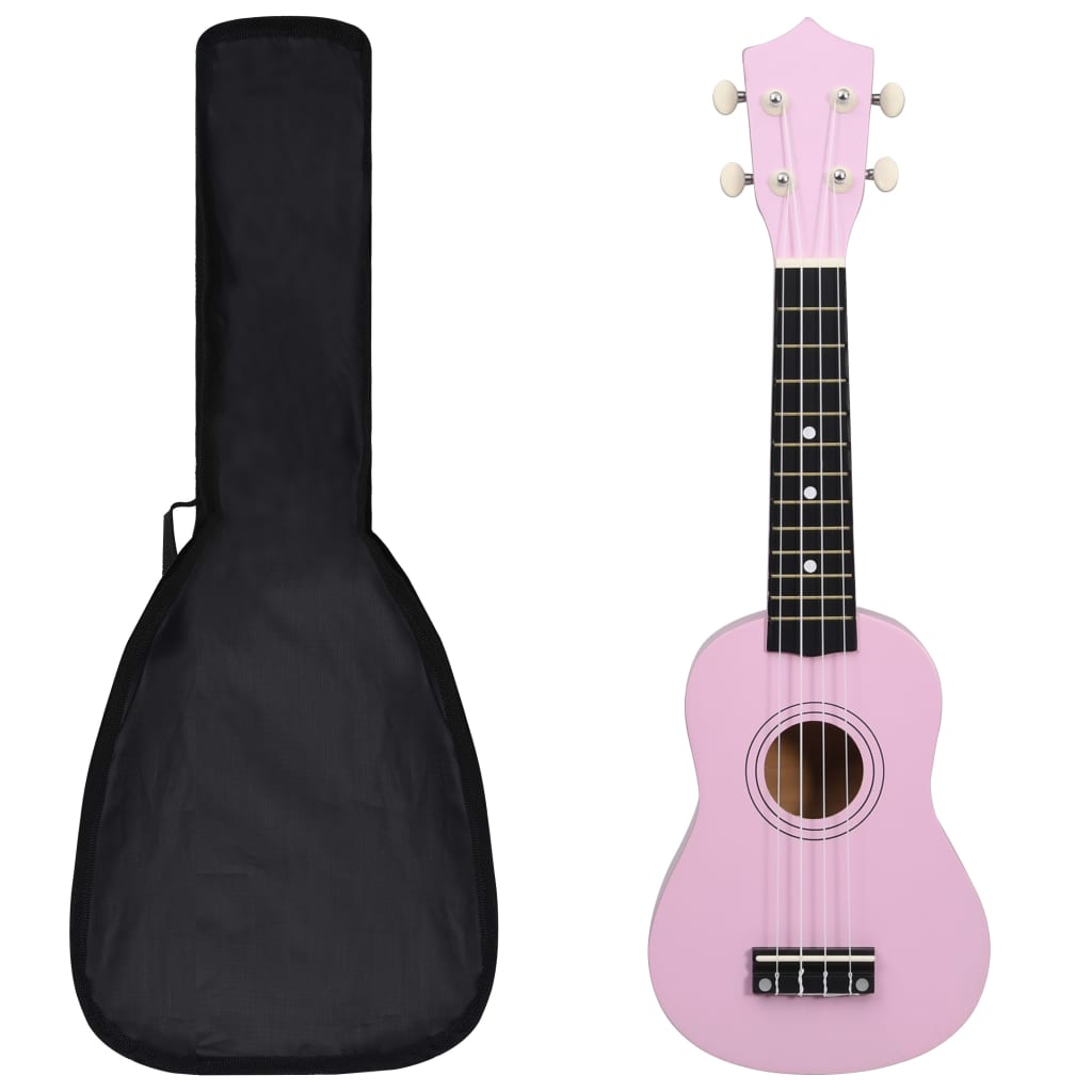 Ukuleleset Met Tas Voor Kinderen Sopraan 23''