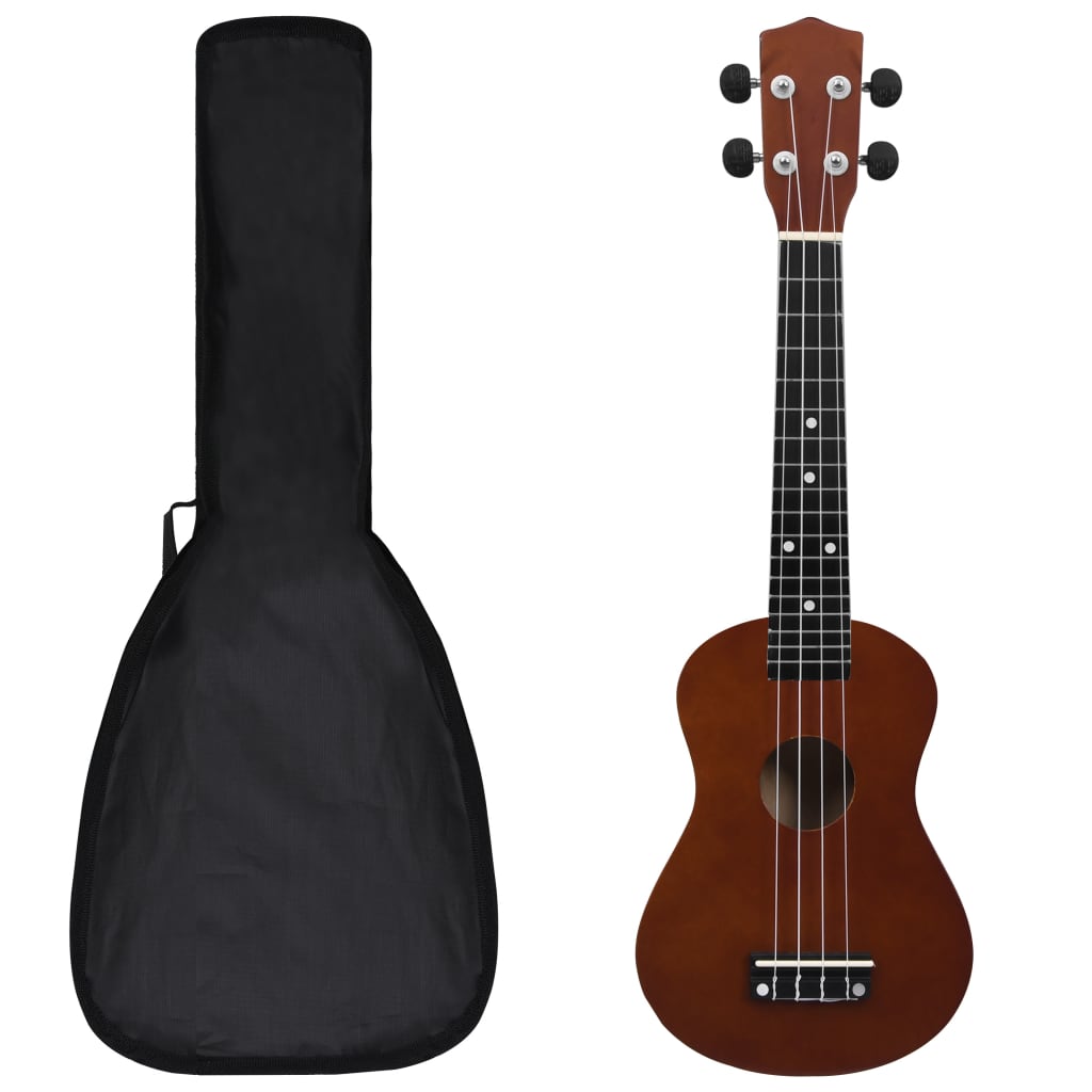 Ukuleleset Met Tas Voor Kinderen Sopraan 23''