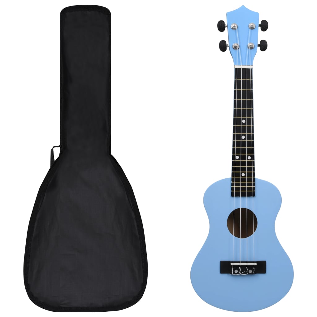Ukuleleset Met Tas Voor Kinderen Sopraan 23''