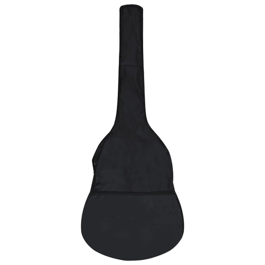 Gitaartas Voor 3/4 Klassieke Gitaar 94X35 Cm Stof Zwart