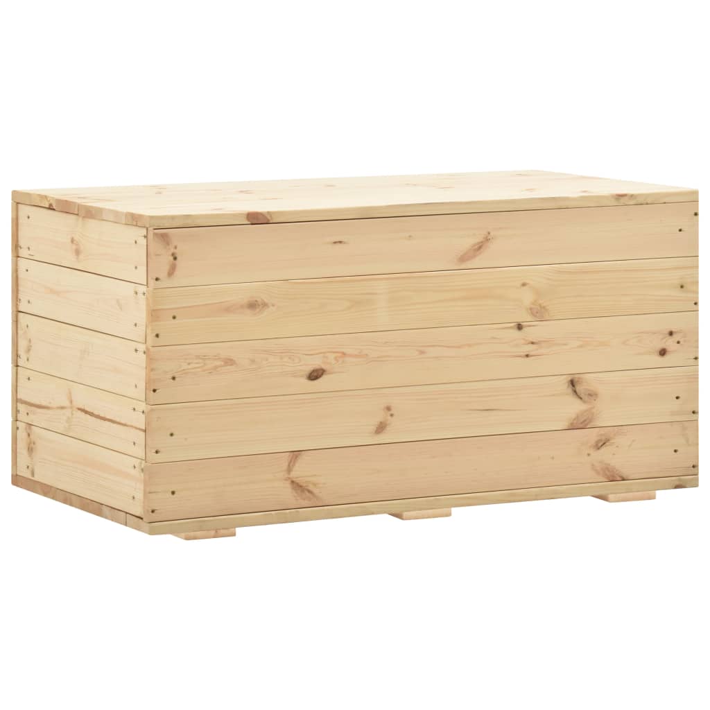 Opbergbox 60X54X50,7 Cm Massief Grenenhout