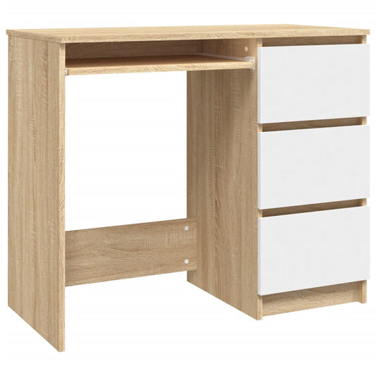 Bureau 90X45X76 Cm Spaanplaat Kleurig