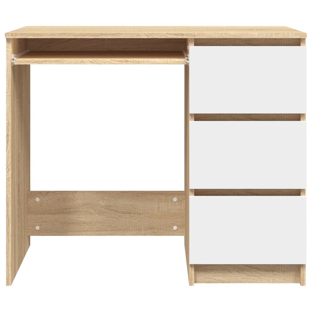 Bureau 90X45X76 Cm Spaanplaat Kleurig