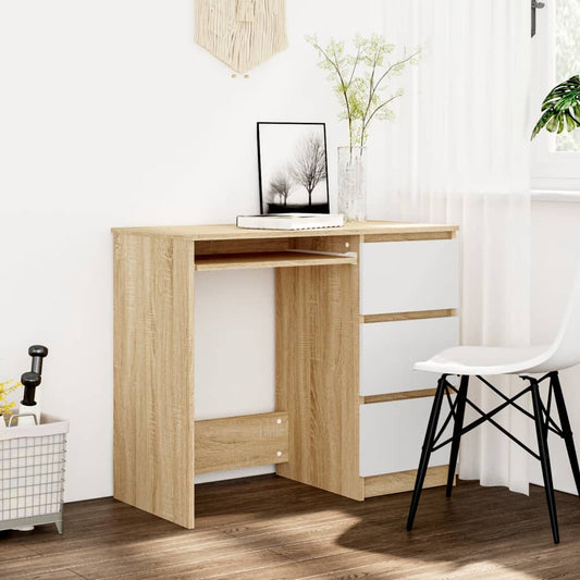 Bureau 90X45X76 Cm Spaanplaat Kleurig