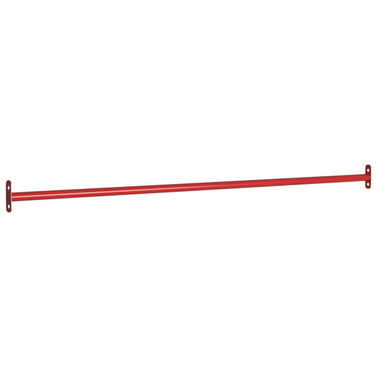 Rekstokken 125 Cm Staal Rood