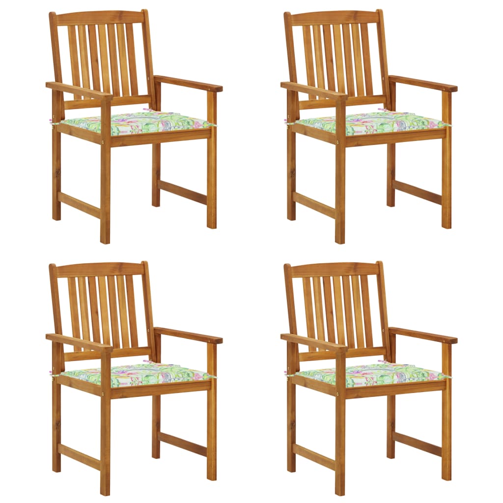 Tuinstoelen Met Kussens Massief Acaciahout