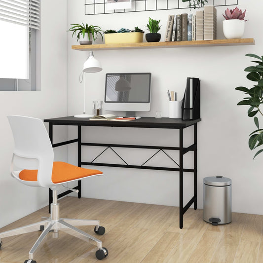 Computerbureau 105X55X72 Cm Mdf En Metaal