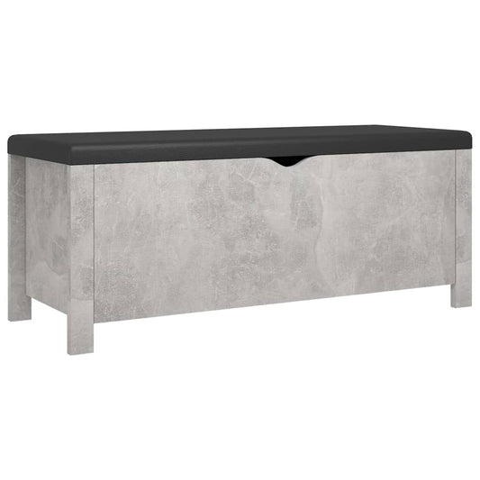Opbergbox Met Kussen 105X40X45 Cm Bewerkt Hout